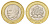 Марокко 10 дирхамов 2002 AH 1423, год-тип Y 110 биметалл UNC 25-2327