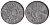 Швеция 50 эре 1981 U Карл XVI Густав (1973- ) KM 855 медно-никель UNC 4364-1741
