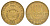 Коста-Рика 100 колонов 2007 KM 240a сталь плакированная латунью UNC 4642-953