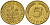 ФРГ 5 пфеннигов 1982 G J.382, KM 107 сталь плакированная латунью    4598-1032