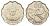 Свазиленд 20 центов 1986 KM 42 медно-никель UNC 4678-112