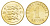 Эстония 1 крона 2001 KM 35 латунь UNC 4646-1234