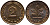 ФРГ 2 ПФЕННИГА 1967 G KM 106, Jager 381 бронза 4546-945