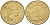 Италия 200 лир 1991 R, шестерня KM 105 алюминиевая бронза 4573-824