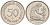 ФРГ 50 пфеннигов 1990 G KM 109, J. 384 медно-никель 4177-827