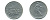 ФРАНЦИЯ 1 ФРАНК 1961 СЕЯТЕЛЬ KM 925.1 никель 86-1811