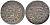 Ливония 1 солид (шелаг, шиллинг) 1645 КОРОЛЕВА КРИСТИНА (1632-1654), ШВЕДСКАЯ ОККУПАЦИЯ, ВЕС 0,7 ГР. KM 21 серебро 1517-1041
