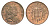 Великобритания 1 пенни 1993 Елизавета II (1952-2022) KM 935a, Spink 4391 (B4) сталь плакированная медью 4681-453