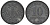 Германия 10 пфеннигов 1920 KM 26, J. 299, Weege 8 цинк 4119-255