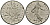 Франция 1/2 франка 1986 сеятель KM 931.1, Le Franc 198.25 никель 4135-731