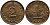 ФРГ 2 ПФЕННИГА 1967 J KM 106, Jager 381 бронза 4546-944