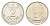 Украина 2 гривны 2018 Владимир Великий сталь плакированная никелем UNC 4665-328