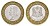 Сирия 25 фунтов 1995 25 лет Коррекционному движению KM 122 биметалл 4703-555