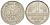 ФРГ 1 МАРКА 1960 J KM 110, J. 385 медно-никель 3718-1114