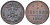 РОССИЯ 1/4 КОПЕЙКИ 1898 СПБ, НИКОЛАЙ II (1894-1917), Биткин 297 KM 47.1 медь 155-151