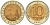 СССР 10 рублей 1991 ЛМД, ГКЧП KM 295, Федорин 15 биметалл 4132-434