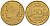 ФРАНЦИЯ 50 САНТИМОВ 1941 ТИП MORLON KM 894.1, LE FRANC 192.18 алюминиевая бронза 44-618