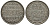 Тунис 20 франков 1934 AH 1353, Ахмад II ибн Али, французский протекторат KM 263 серебро 650-1031