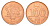 Ливан 100 ливров 2000 кедровое дерево KM 38 медь цинк UNC 4679-435