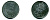 ДАНИЯ 2 ЭРЕ 1967 C; S, ФРЕДЕРИК IX (1947-1972) KM 840.2 цинк UNC 46-122