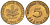 ФРГ 5 пфеннигов 1967 J KM 107, J. 382 сталь плакированная латунью 4164-527