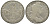 Англия 1/2 кроны 1697 Вильгельм III (1694-1702) Spink 3487 серебро 00-000