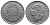 Франция 5 франков 1945 KM 888b.1, Le Franc 339.3 алюминий 4364-4324