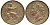 Великобритания 1 фартинг 1821 Георг IV (1820-1830) KM 677, Spink 3822 медь 1521-1533