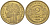 ФРАНЦИЯ 2 ФРАНКА 1938 ТИП MORLON KM 886, LE FRANC 268.11 алюминиевая бронза 3855-112