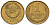 СССР 1 копейка 1983 KM 126a, Schoon 75a алюминиевая бронза UNC 66-752