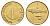 Словения 1 толар 2000 KM 4 латунь UNC 4659-563