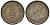 Стрейтс-Сетлментс 5 центов 1926 Георг V (1910-1936) КМ 36 серебро 53-543