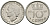Нидерланды 10 центов 1948 Вильгельмина (1895-1948) KM 177 никель 96-535