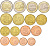 ФИНЛЯНДИЯ ЕВРОНАБОР ИЗ 8 МОНЕТ 2011 1, 2, 5, 10, 20, 50 ЕВРОЦЕНТОВ, 1 И 2 ЕВРО UNC 68-1021