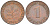 ФРГ 1 ПФЕННИГ 1966 G KM 105, J. 380 сталь плакированная медью 4181-541