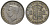Великобритания 1/2 кроны 1947 Георг VI (1936-1952) KM 866, Spink 4101 медно-никель    1530-1315