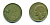 ФРАНЦИЯ 20 ФРАНКОВ 1951 B, ПЕТУХ, 4 ПЕРА KM 917.2, LE FRANC 402.8 алюминиевая бронза 84-823