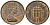 Великобритания 1 пенни 1973 Елизавета II (1952-2022) KM 915, Spink 4237 (B1) бронза 4539-133