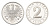 Австрия 2 гроша 1979 KM 2876 алюминий PROOF 4564-917