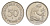 Германия 50 пфеннигов 1992 F KM 109, J. 384 медно-никель 4627-769