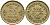 МАРОККО 20 ФРАНКОВ 1952 АН 1371, MOHAMMED V (1927-1962) KM 50 алюминиевая бронза 3336-1044