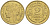 ФРАНЦИЯ 2 ФРАНКА 1938 ТИП MORLON KM 886, LE FRANC 268.11 алюминиевая бронза 3855-115