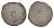 Франция дузен (1/12 франка) 1693 перечекан с дузена Людовика XIII, Людовик XIV Dy royales 1581a, Gad R2 93 билон 5010-1142