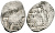 Русское Царство копейка 1547-1584 Иван IV Васильевич, Новгородский  монетный двор, 0,68 ГР ГиК №77 серебро 262-265