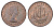 Великобритания 1/2 пенни 1964 Елизавета II (1952-2022) KM 896, Spink 4158 бронза  aUNC  4660-645