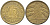ГЕРМАНИЯ 10 РЕЙХСПФЕННИГОВ 1936 D KM 40, J. 317, Weege 9 алюминиевая бронза 210-433