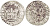 Польша 1/2 гроша (полугрош) 1492-1501 Ян I (1492-1501), династия Ягеллонов, вес 1,1 гр. серебро 1517-541