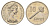 Фиджи 10 центов 1978 Елизавета II (1952-2022), булава KM 30 медно-никель aUNC 4698-1131