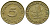 ФРГ 5 ПФЕННИГОВ 1966 D KM 107, J.382 сталь плакированная латунью 26-1131