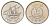 Кувейт 20 филсов 1997 KM 12 медно-никель UNC 4617-465